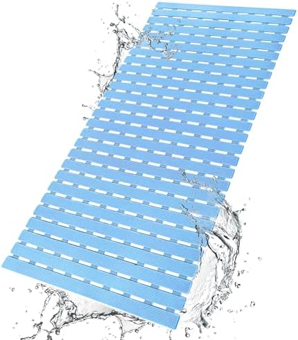 BEMISO Shower Mat Non Slip Bathtub Mat 37.4 x 15.7 Inch Bath Mat by BEMISO