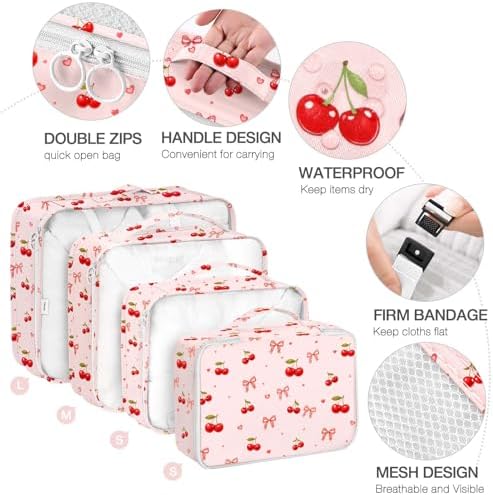 Packing Cubes for Travel, 8 Set Luggage Organizer Bags - Image 3