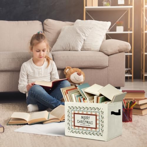 Vintage Merry Christmas Storage Box - Image 5