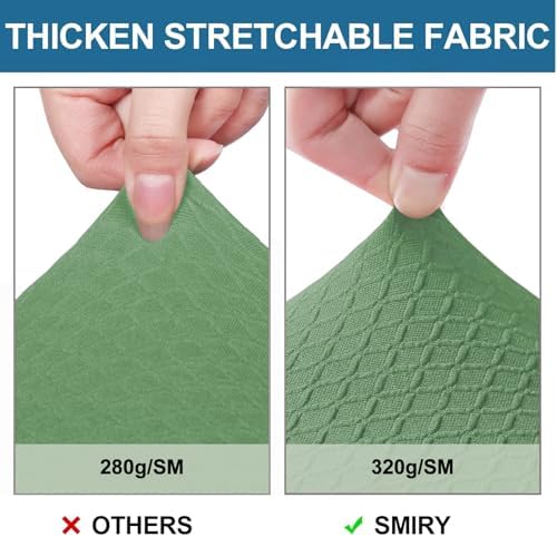 Smiry Waterproof Seat Covers for Dining Room Chairs - Image 4