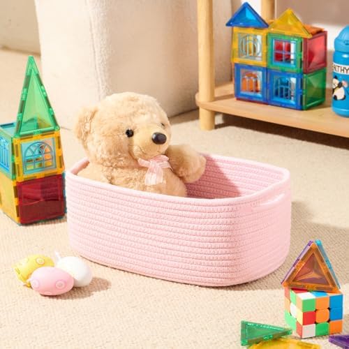 MiniArk Small Storage Baskets for Organizing | Closet Organizer Bins | Shelf - Image 4