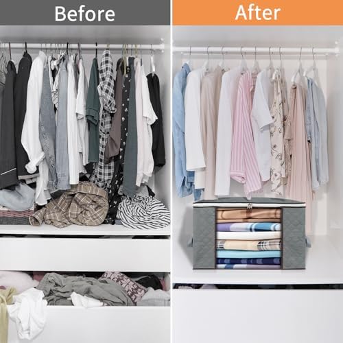 combocube 6 Pack Closet Organizers and Storage Containers, Clothes Storage Bins - Image 6