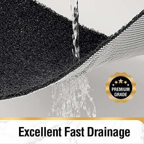 HITSLAM Square Shower Mat, 36 x 36 Inch Non Slip Bath Mat - Image 6