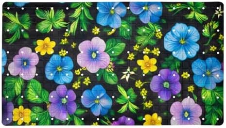 Shower Mat Non Slip, 26.8 x 15.1 Inch Bathtub Mat by Anna+Cowper