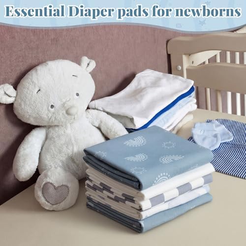 Hahafelt 5 Pcs Waterproof Changing Pad Liner - Image 5