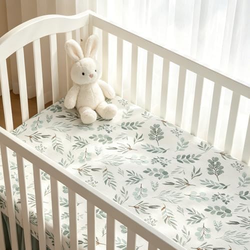 Organic Cotton Muslin Baby Crib Bedding Set 3 Pack - Image 4