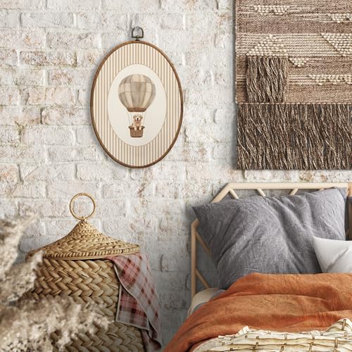 SONMYSULIL Golden Retriever Hot Air Balloon Nursery Wall Art Decor, Dog Kids - Image 4