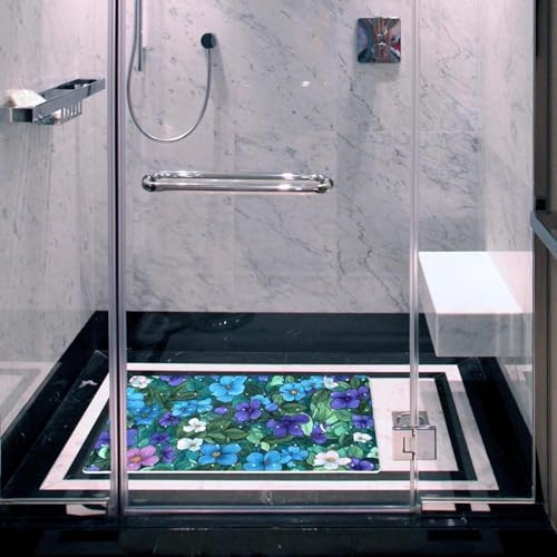 Non Slip Bathtub and Shower Mat 26.8x15.1 inch, Bath Mat - Image 5
