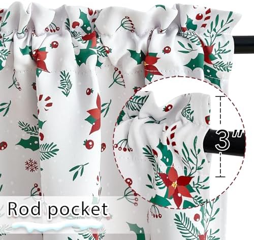 NICETOWN Countryside Curtain Valance - Image 3