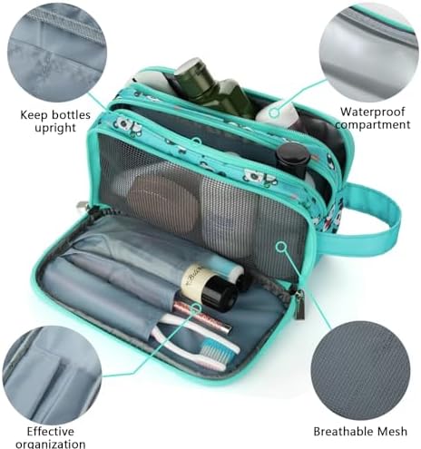 Kids Toiletry Bag for Girls, Travel Toiletry Bag for Little Young Girls - Image 3