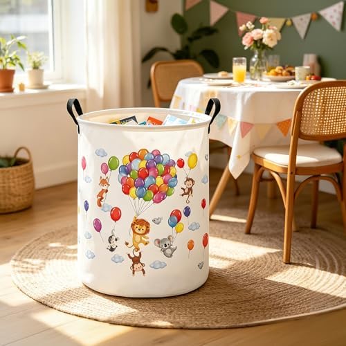 Cute animal Storage Bin Foldable Nursery Basket - Image 6