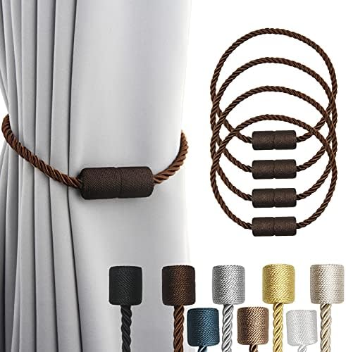 Magnetic Curtain Tiebacks Holdbacks Decorative Tie Backs by CurtainTiebacks