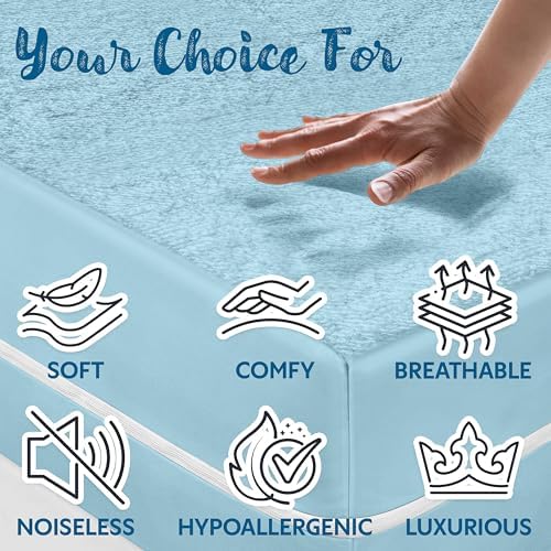 Guardmax California King Mattress Encasement Zippered, 100% Waterproof Protector - Image 7
