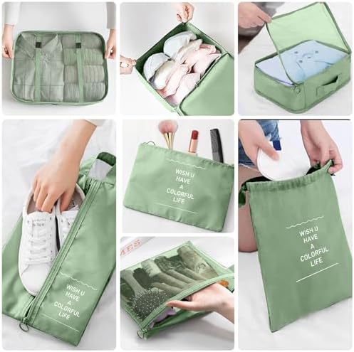 Packing Cubes for Travel 10 Set Luggage Organizer Bags - Image 5