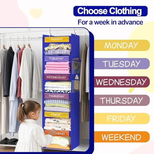 homyfort Weekly Clothes Organizer - Image 7