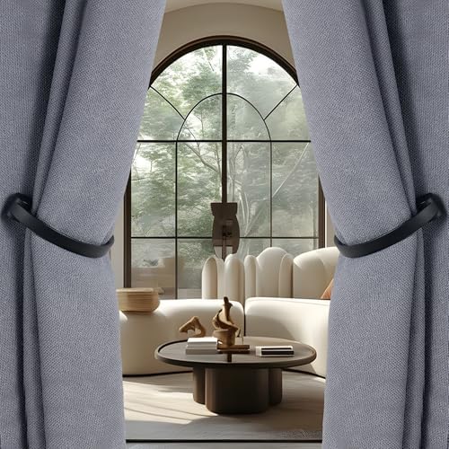Curtain Holdbacks 2Pcs, Wall Mounted Curtain Holders - Image 2