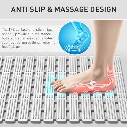 XIYUNTE Shower Mat Non Slip Bath Mat - Image 5