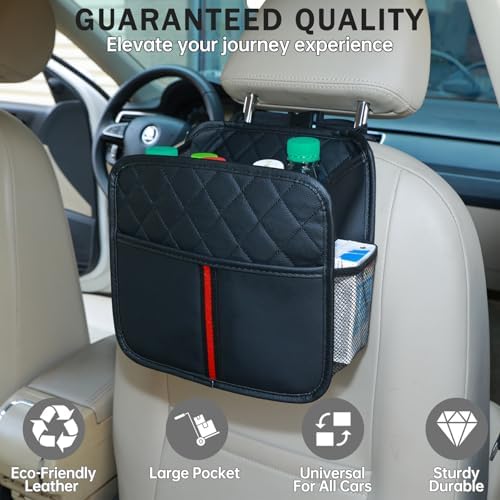 Back of Seat Car Organizer and Storage, Backseat Organizer, 2 Pack - Image 2