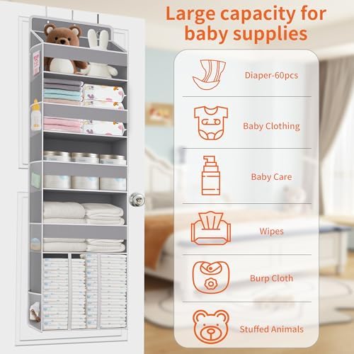 TAHAVICE Heavy Duty Over the Door Organizer - Image 4