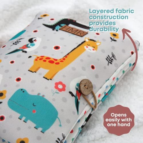 HAMUR Baby Diaper Bag Organizer – Compact & Foldable Stroller Pouch - Image 3