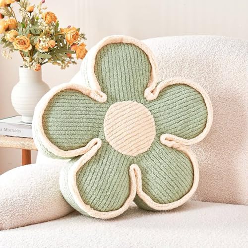 Kcvvcr Flower Pillow, Soft Flower Shaped Floor Cushion, Flower Decorative Throw by Kcvvcr