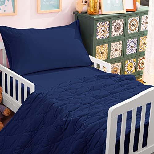 NTBAY Toddler Microfiber Bedding Set, 4 Piece - Image 6