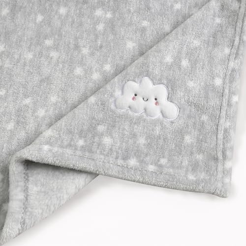 CREVENT 2Pcs 30''X40'' Cute Cozy Fluffy Warm Baby Blankets - Image 5