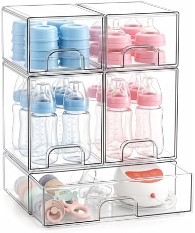 Baby Bottle Storage Organizer by TimberAura