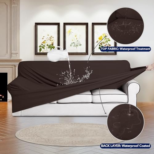 PureFit 100% Waterproof Chair Couch Cover Slipcovers - Image 3