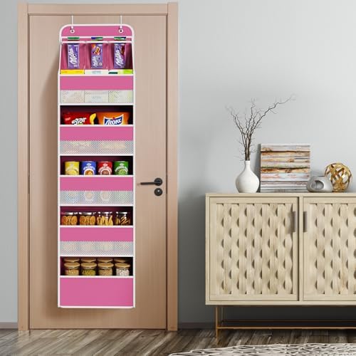 Univivi Fabric Over Door Hanging Organizer - Image 6