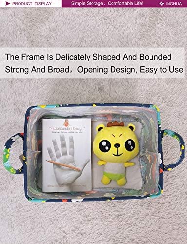 Rectangular Forest Dinosaur Storage Basket Gift Bag - Image 5
