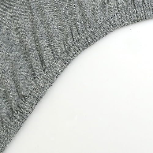 HonestBaby 2-Pack Organic Cotton Fitted Bassinet Sheet, One Size - Image 3
