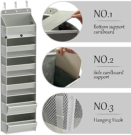 LONGD 6-Tier Over Door Organizer - Image 3