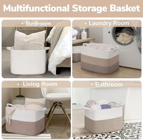 Goodpick 50L Large Woven Storage Basket - Image 5