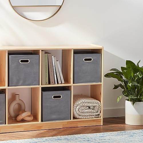Amazon Basics Collapsible Cube Storage Bins, Space-Saving, Organizing Fabric - Image 6