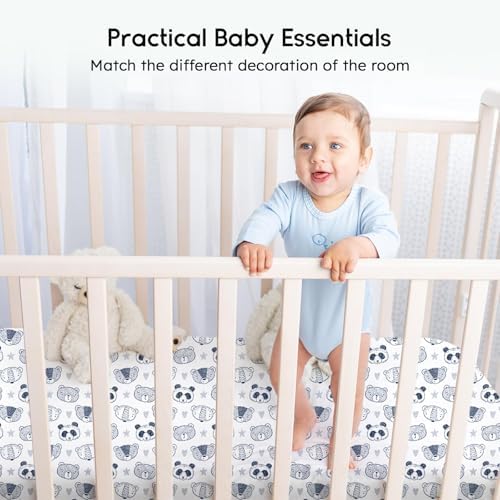 Yoofoss 2-Pack Baby Crib Sheets - Image 6