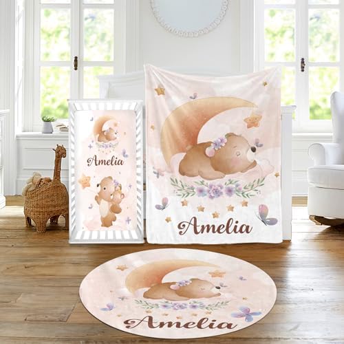 Custom Baby Crib Bedding Set by Duckbe