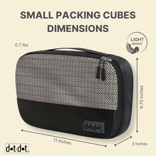 Small 5pc Packing Cubes for Travel - Image 3
