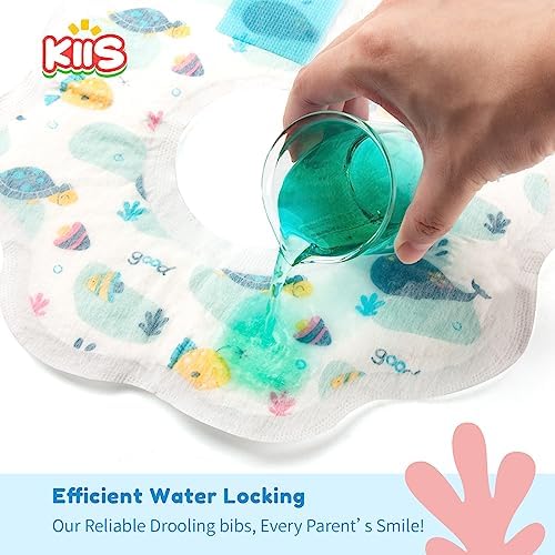 KIIS Disposable Baby Bibs for Baby Boys and Girls - Image 6