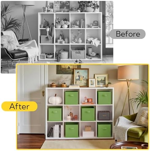 Cupic Cupid 6-Pack 11x11 Storage Cube Bins, Storage Organizer Bins - Image 6