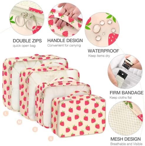 8 Set Packing Cubes for Suitcases, Packing Cube - Image 3