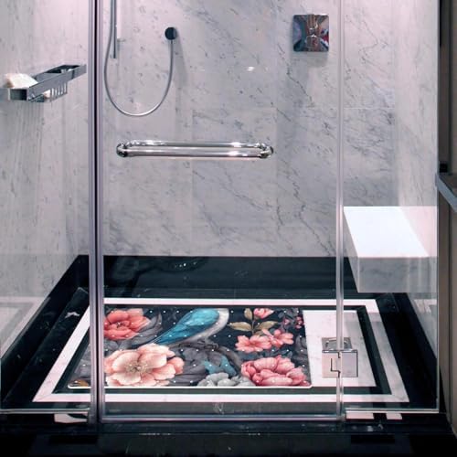 Non Slip Shower Mat Bathtub Mat 15.1x26.8 Inch, Quick Dry Bath Mat - Image 6