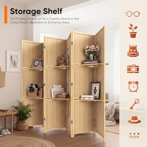 JOSTYLE Bamboo Room Divider - Image 4