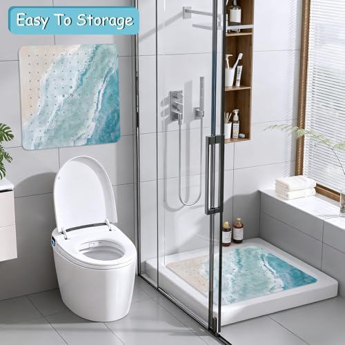 Beach Square Anti Slip Shower Mats - Image 6