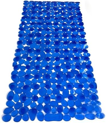“Pebbles” Non-Slip Bathtub/Shower Mat 27.5”x14” Rectangular, Machine-Washable - Image 2