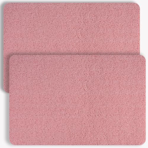 Hargiis Non-Slip Bathtub Mat, 2 Pack Anti Slip Shower Mat, Fast Drying Bathtub by Hargiis