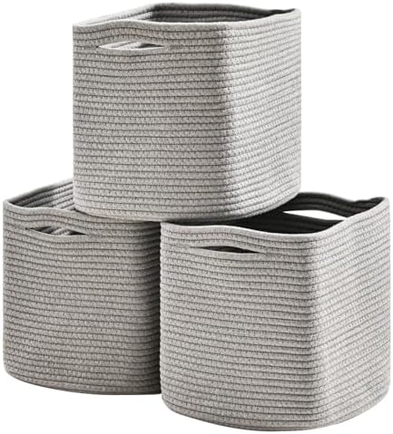 11 Inch Cube Storage Bins, 11x11 Organizer Bins by Unknown