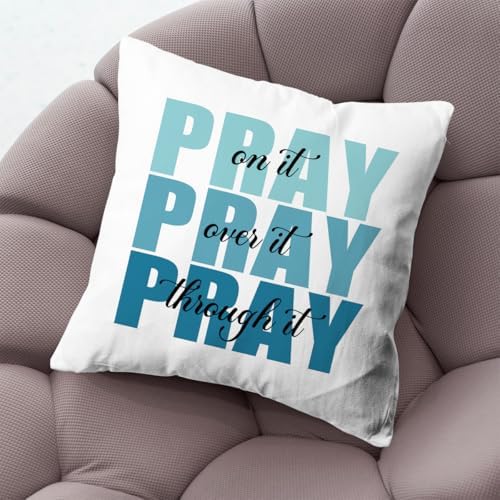 KongMoTree Bible Verse Pillow Covers, Christian Prayer Pillow Covers, - Image 5