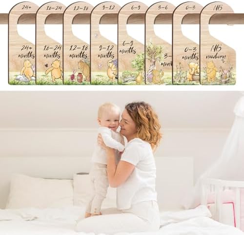 8PCS Classic Winnie Baby Closet Dividers - Image 5