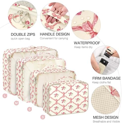 8 Set Packing Cubes for Suitcases, Packing Cube - Image 3